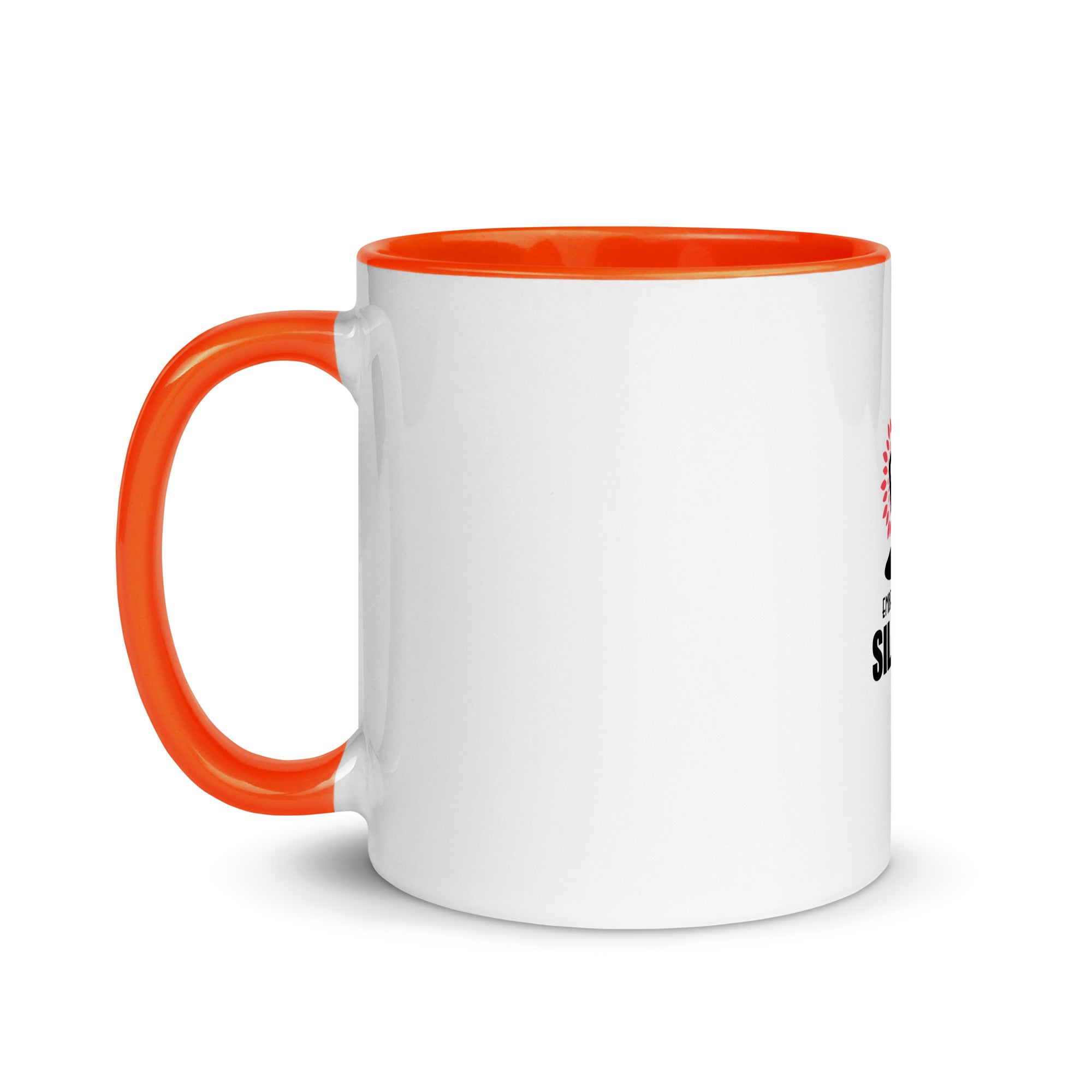 EMBRACE THE SILENCE - Mug with Color Inside
