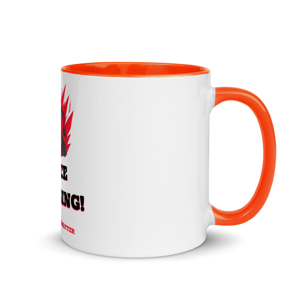 BLACK LIVES MATTER - Mug with Color Inside