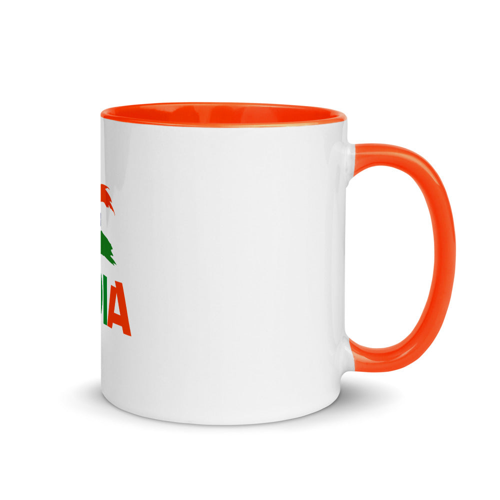 INDIA - Mug with Color Inside