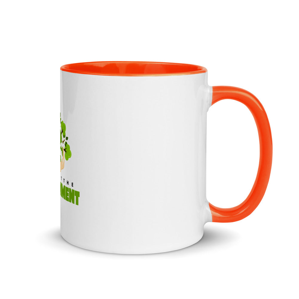 PROTECT THE ENVIRONMENT - Mug with Color Inside