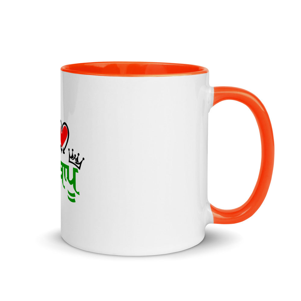I LOVE BEBE BAPU - Mug with Color Inside