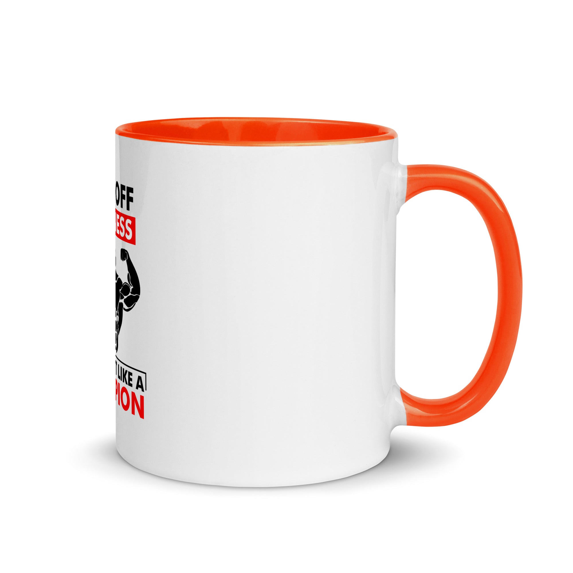 KICK OFF LAZINESS - Mug with Color Inside