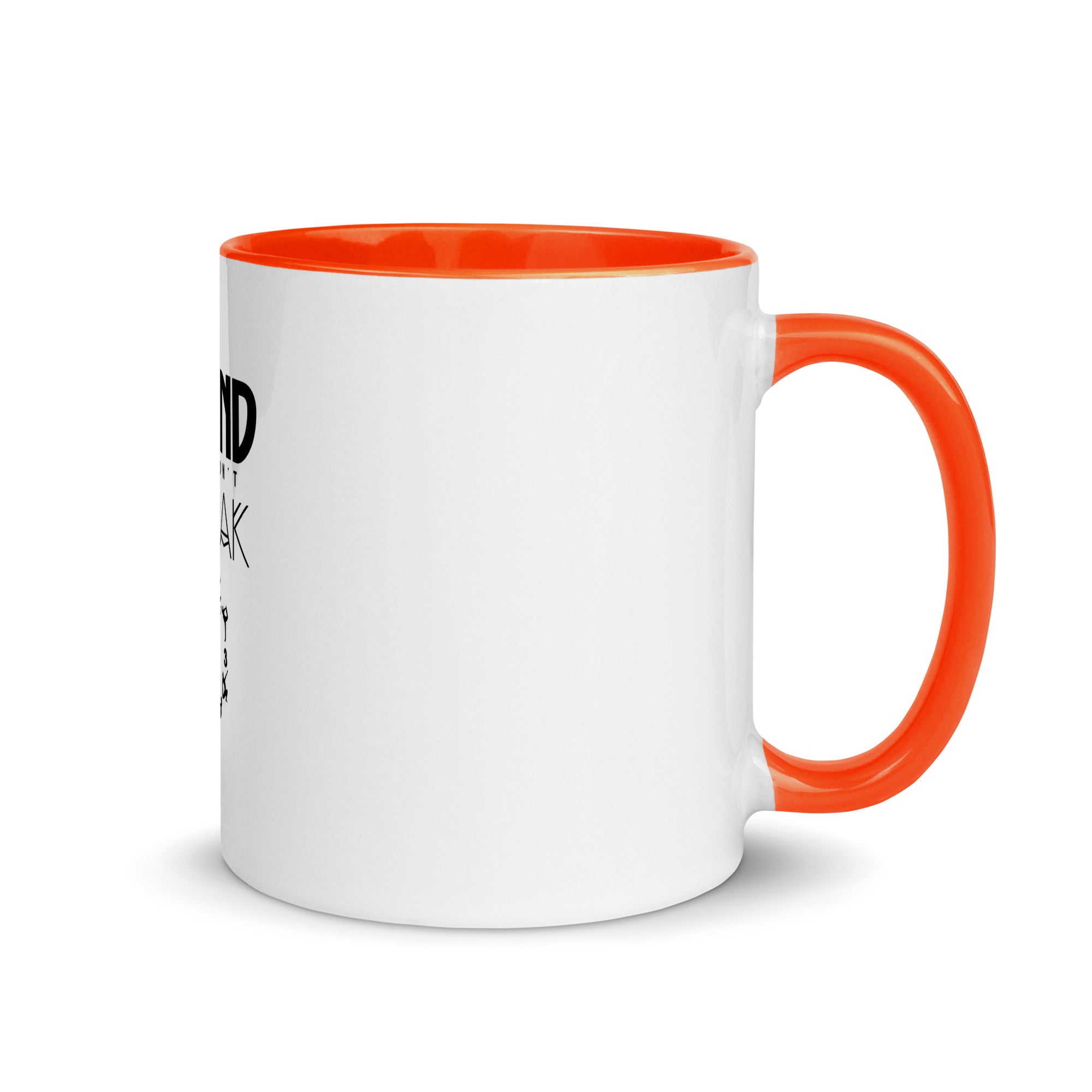 I BEND SO I DON'T BREAK - Mug with Color Inside