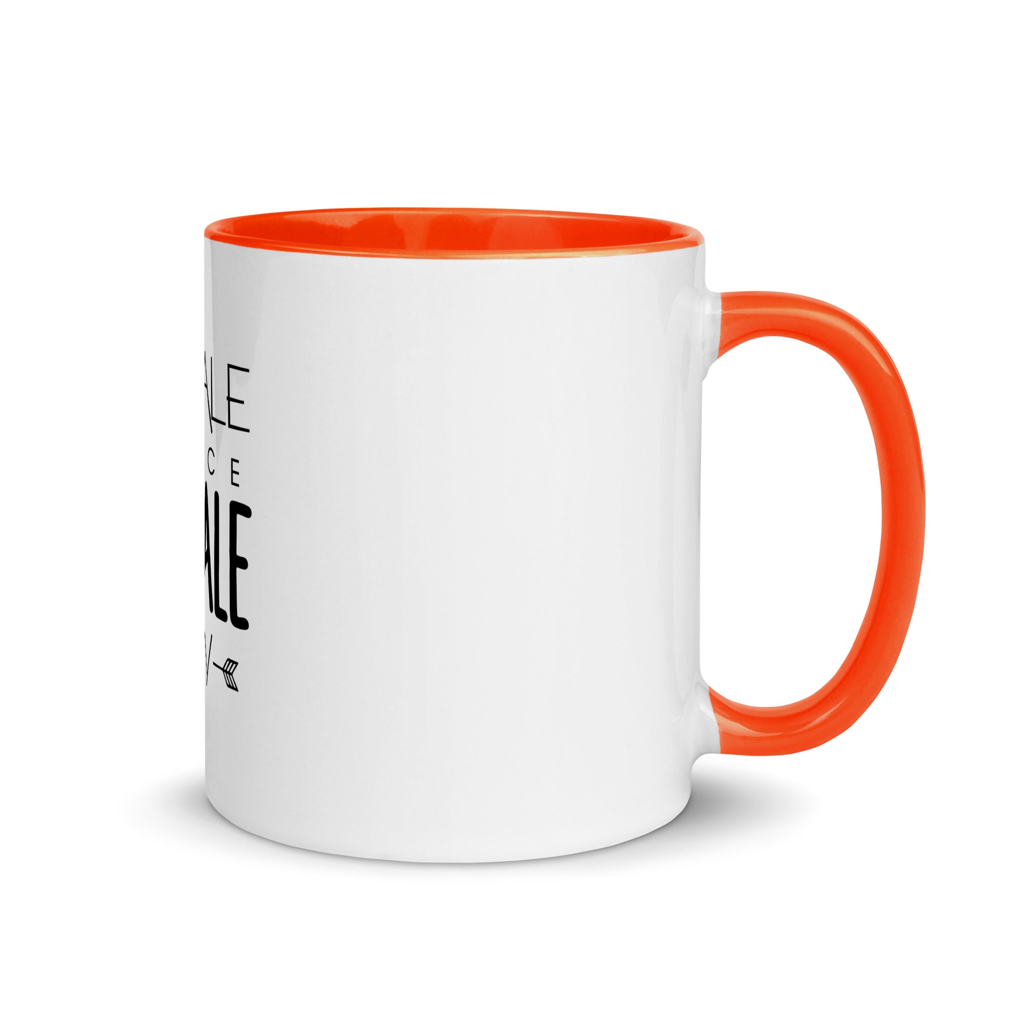 INHALE PEACE EXHALE JOY - Mug with Color Inside