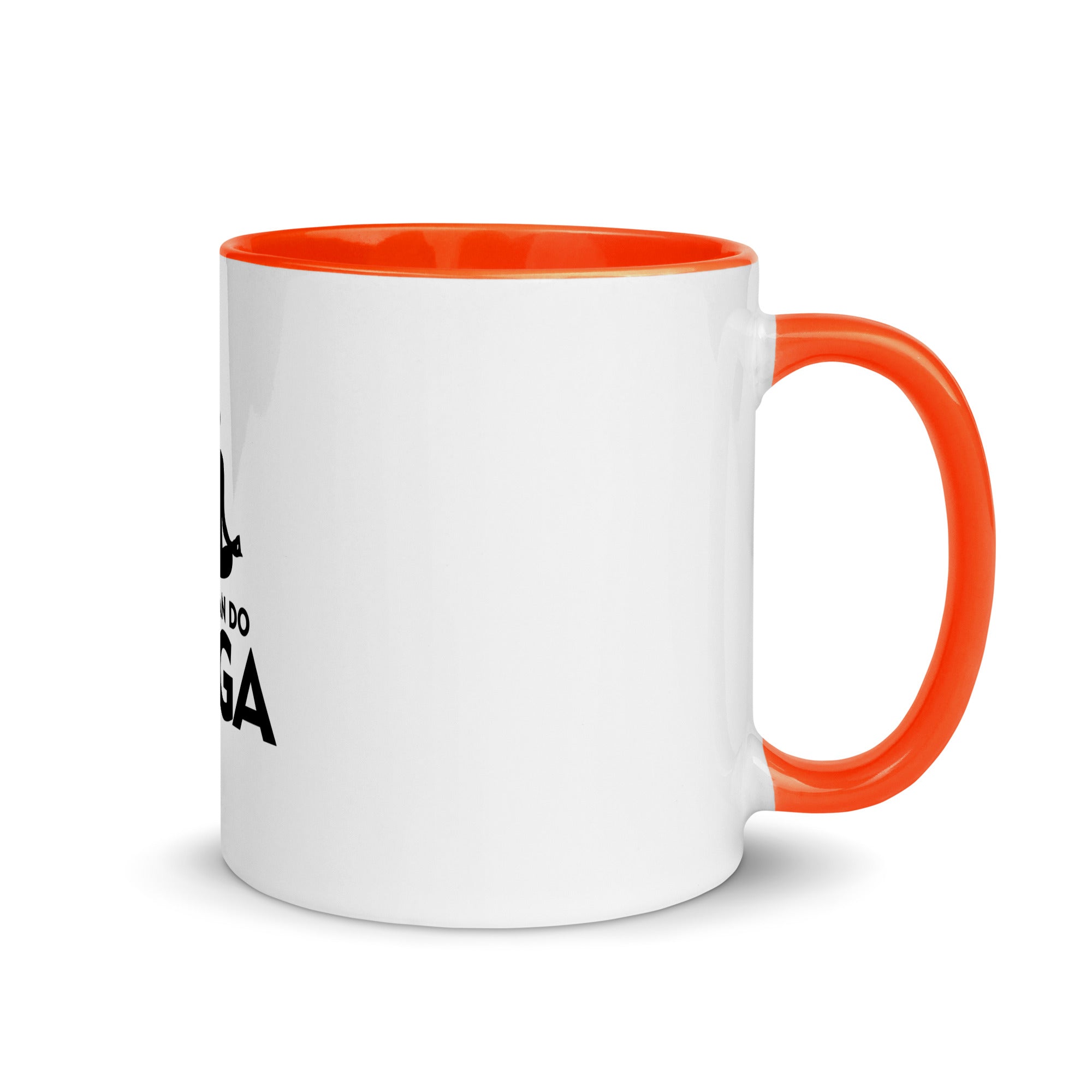 REAL MAN DO YOGA - Mug with Color Inside