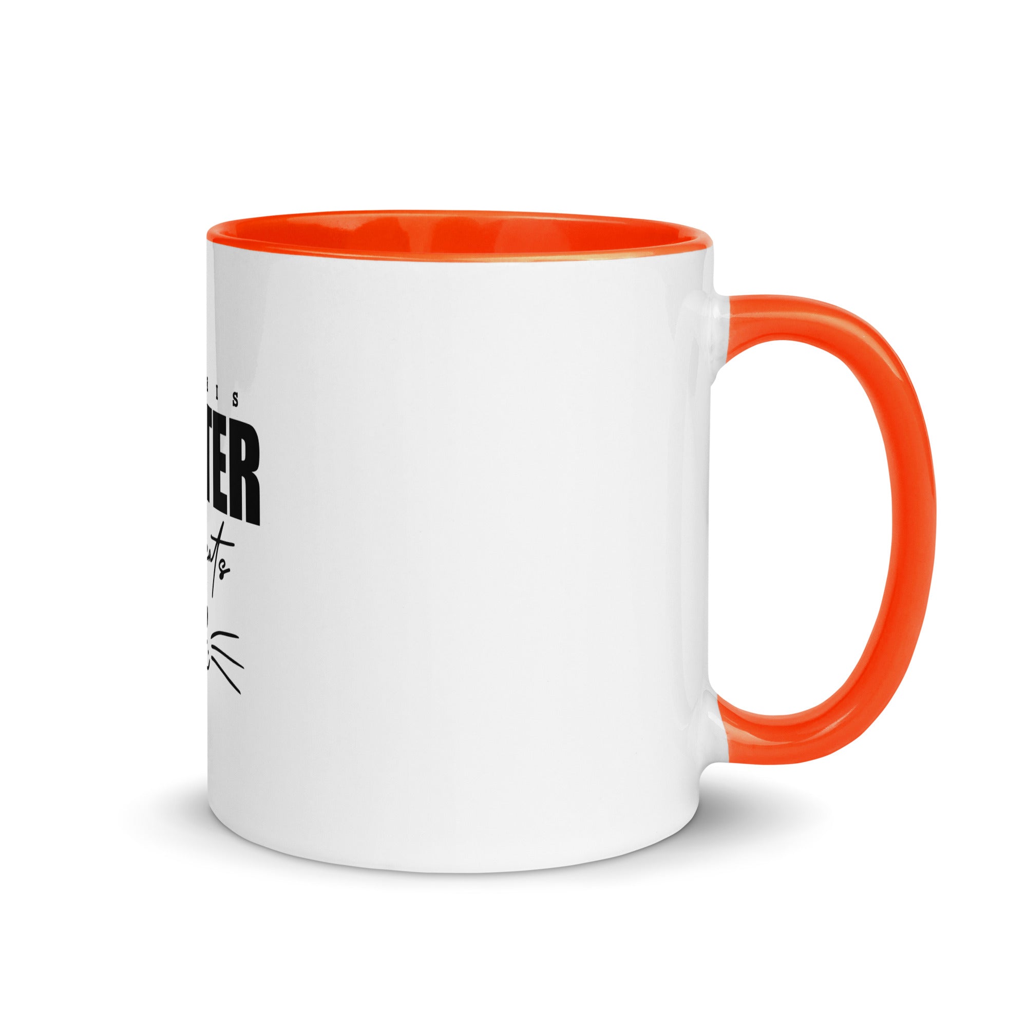 LIFE IS BETTER WITH CATS - Mug with Color Inside