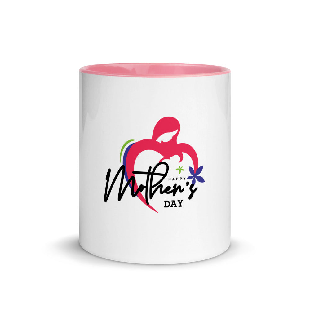 HAPPY MOTHER'S DAY - Mug with Color Inside