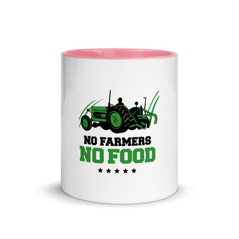 NO FARMERS NO FOOD - Mug with Color Inside