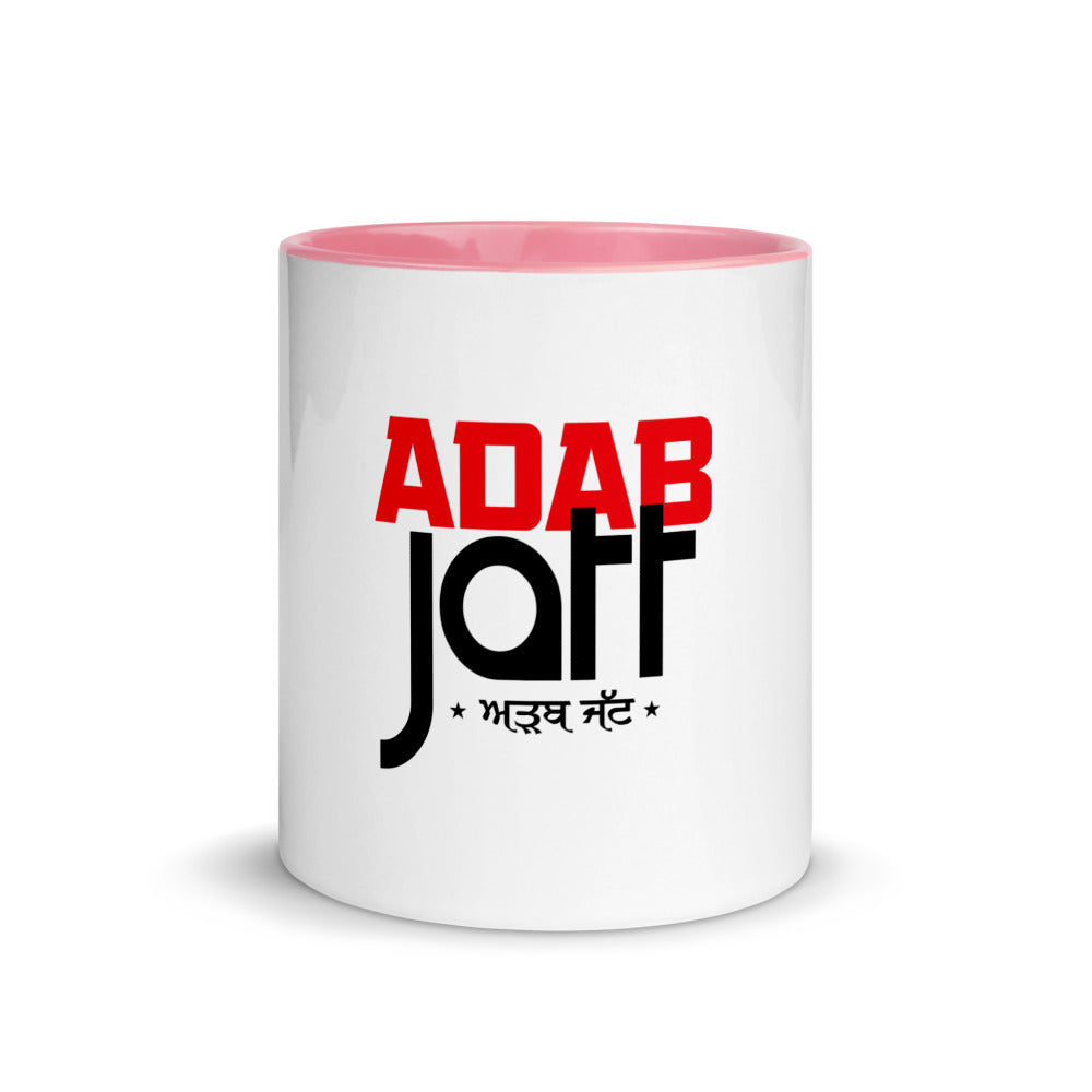 ADAB JATT - Mug with Color Inside