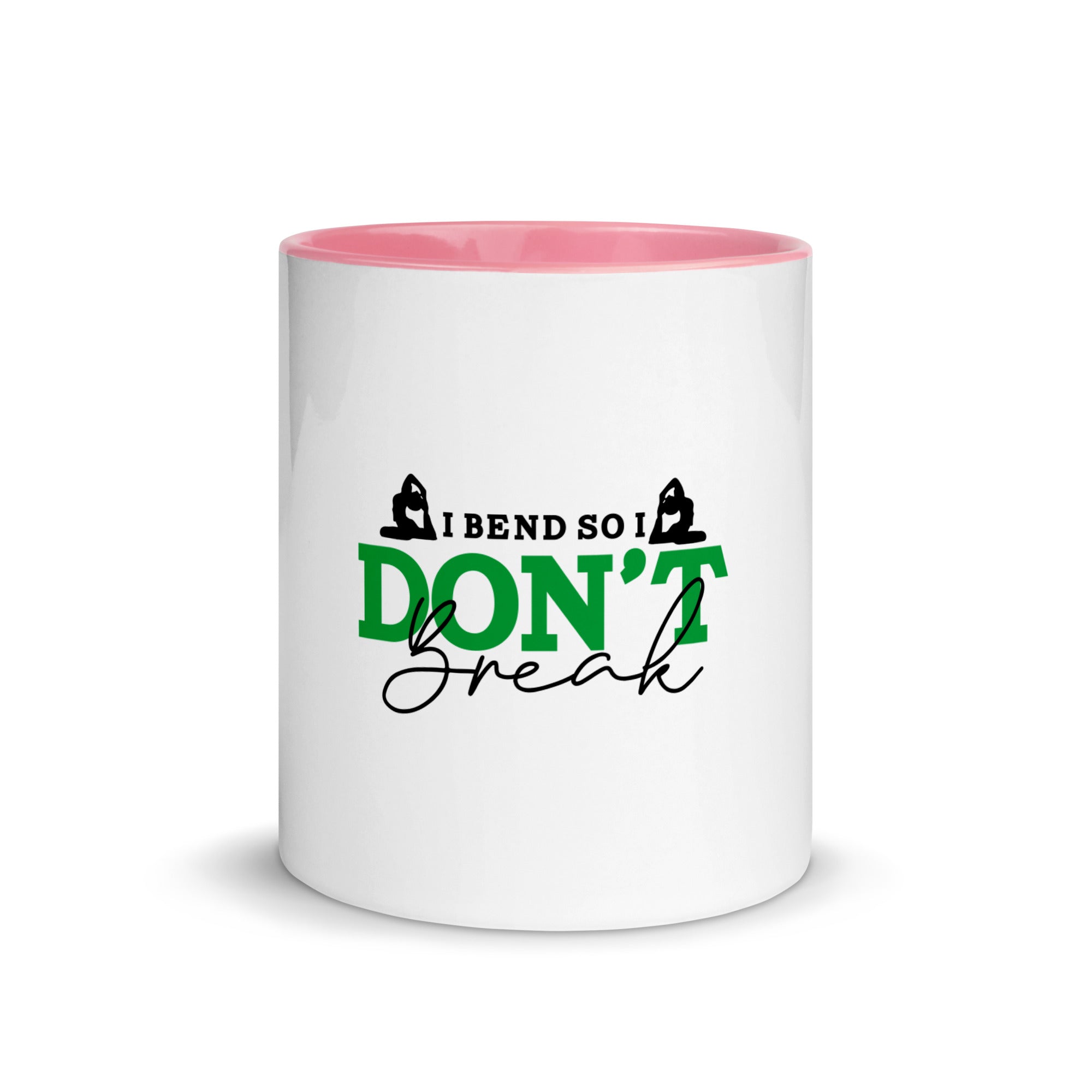I BEND SO I DON'T BREAK - Mug with Color Inside