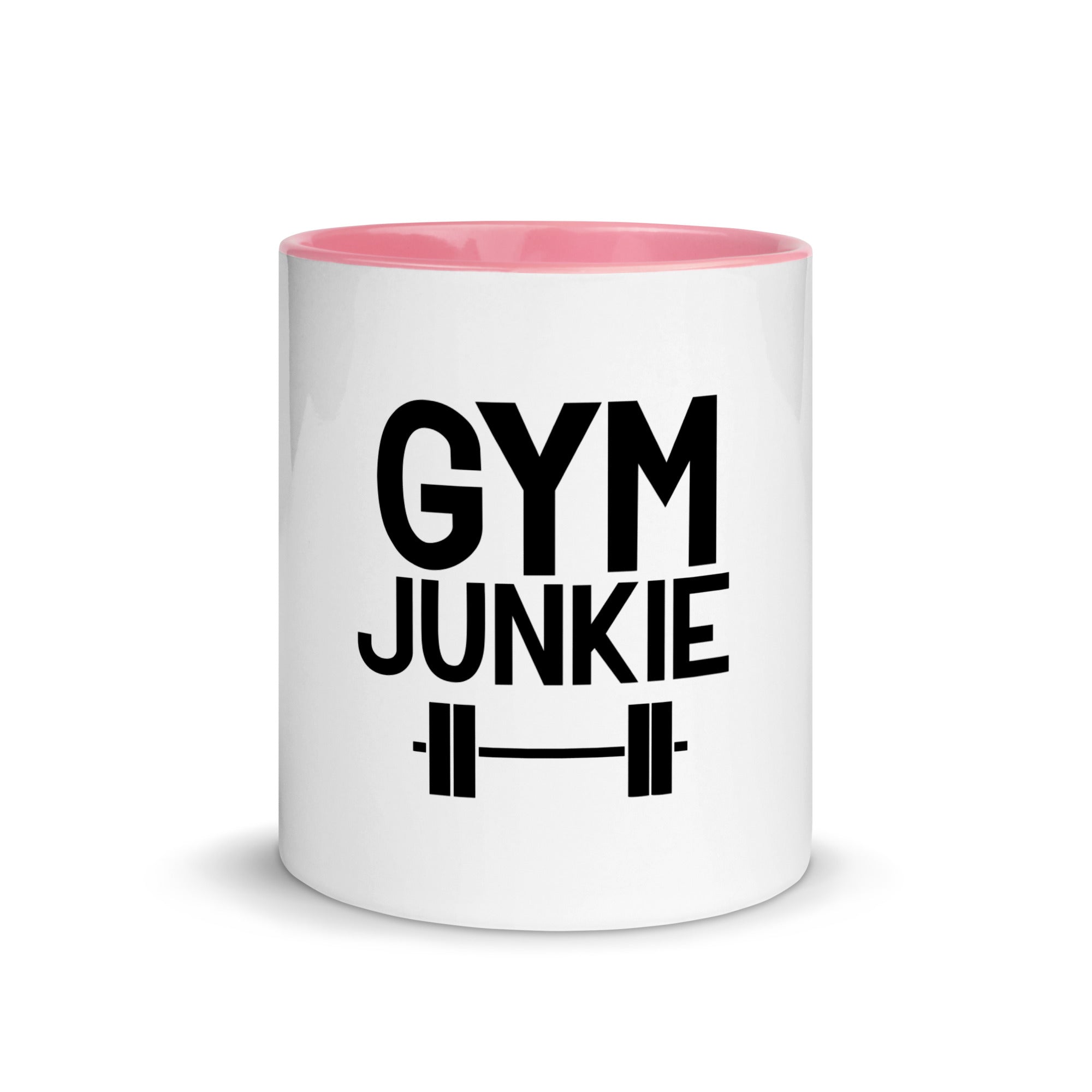GYM JUNKIE - Mug with Color Inside