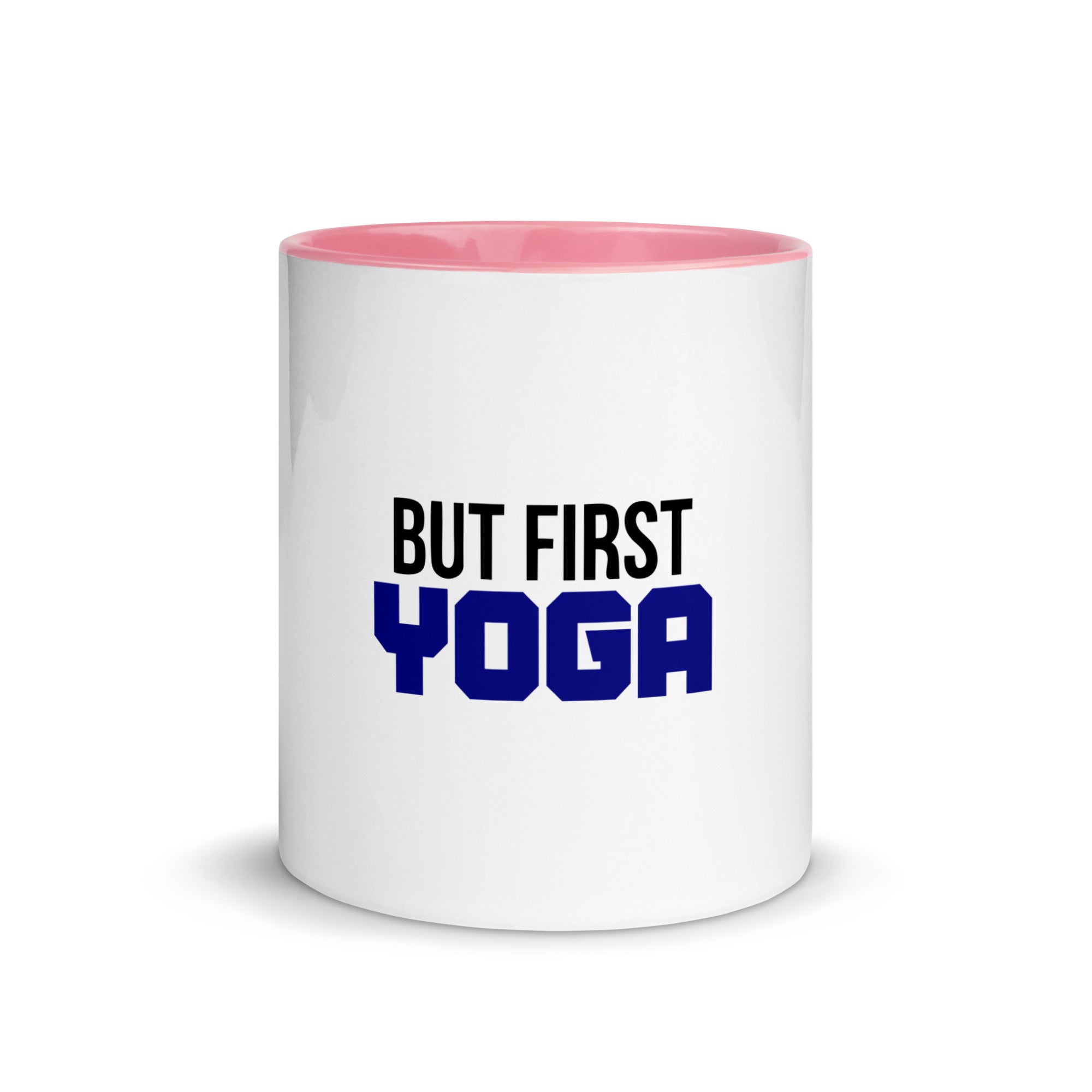 BUT FIRST YOGA - Mug with Color Inside