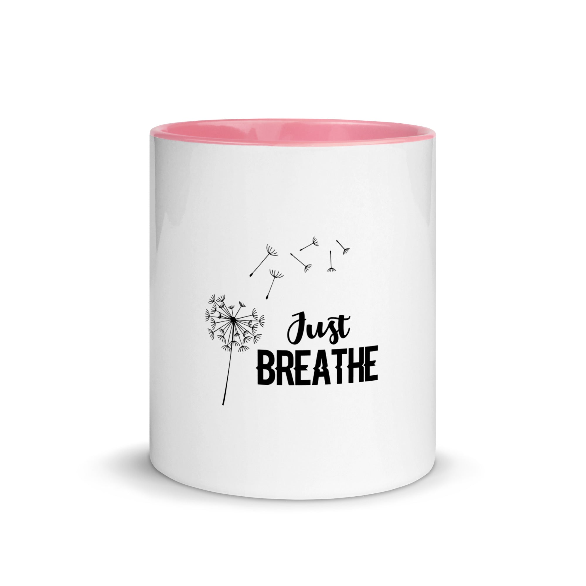 JUST BREATHE - Mug with Color Inside