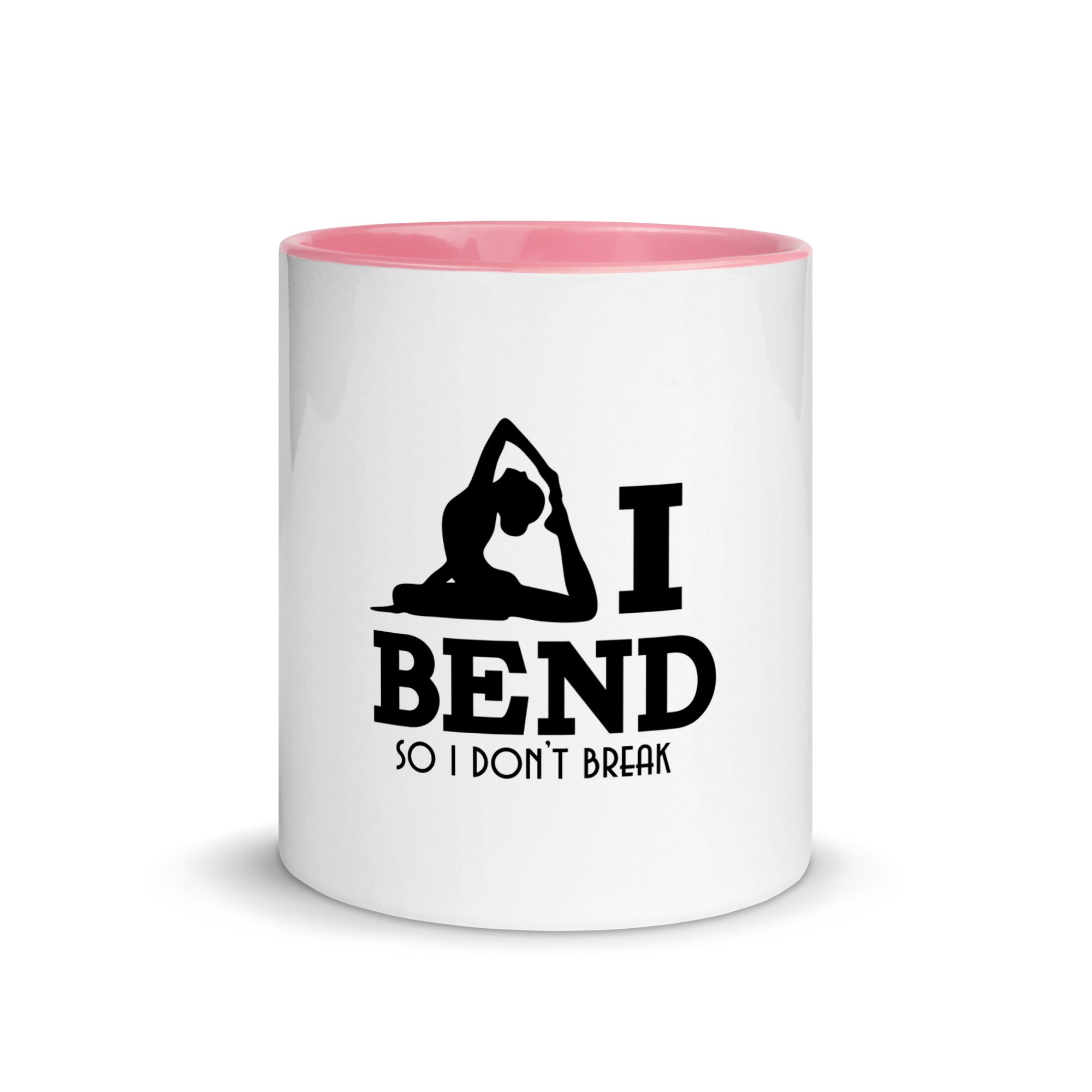 I BEND SO I DON'T BREAK - Mug with Color Inside