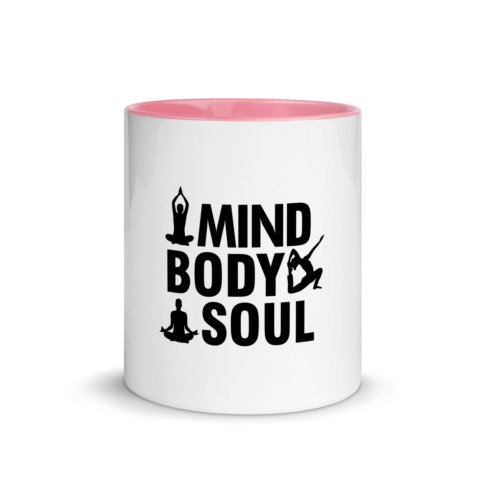 MIND BODY SOUL - Mug with Color Inside