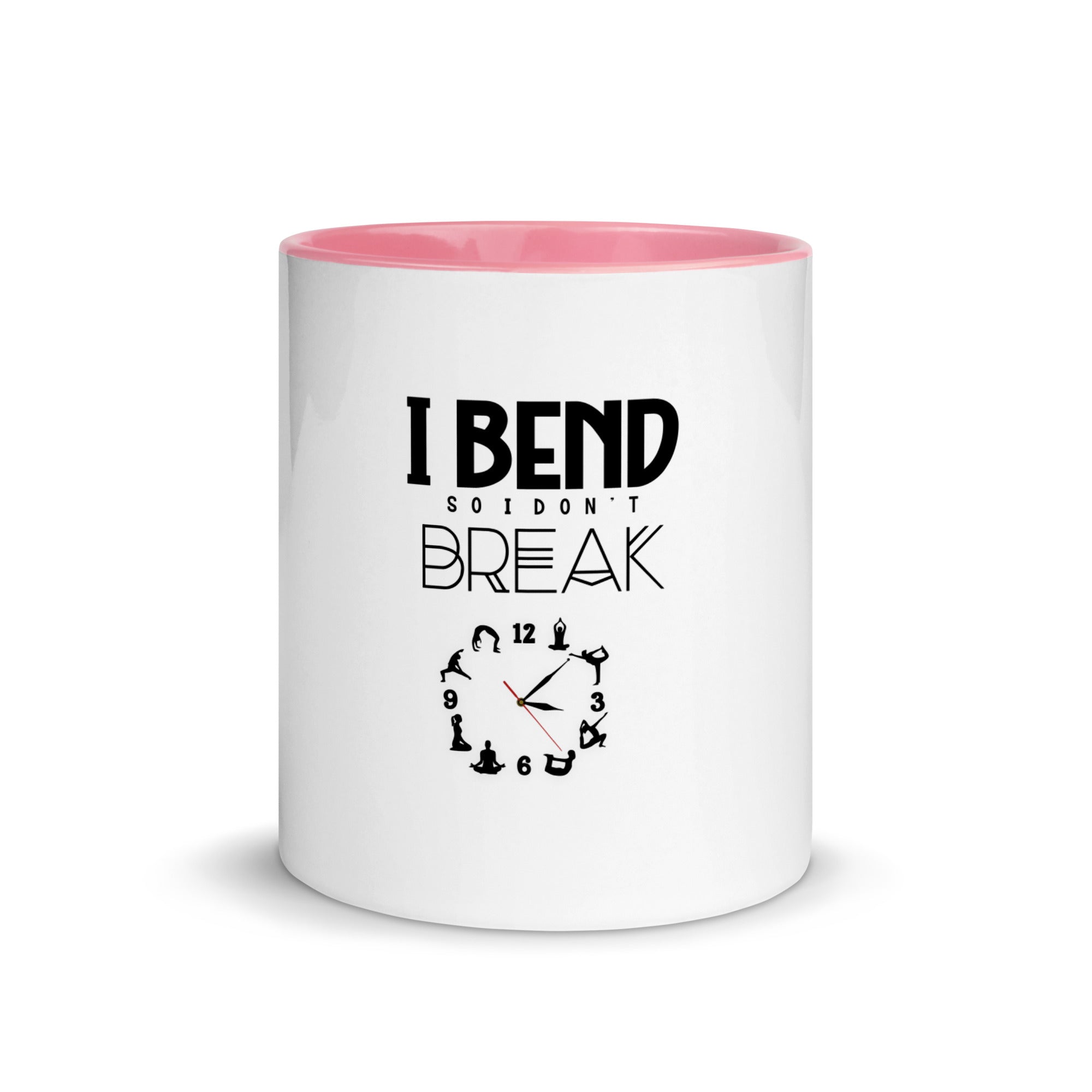 I BEND SO I DON'T BREAK - Mug with Color Inside