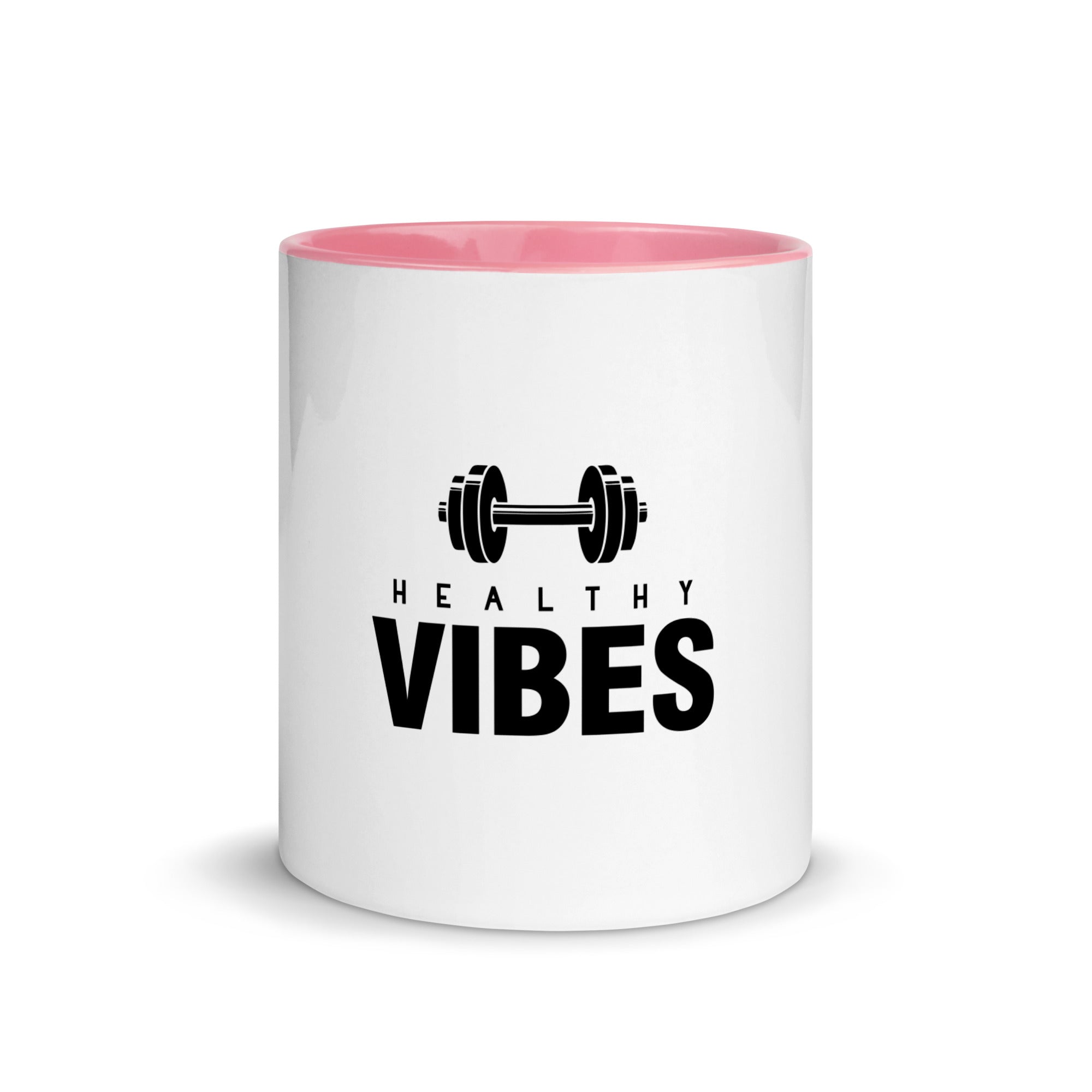 HEALTHY VIBES - Mug with Color Inside