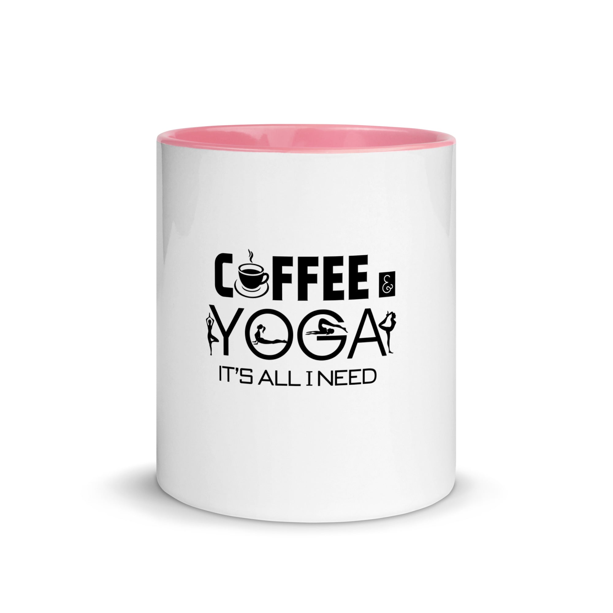 COFFEE YOGA IT'S ALL I NEED - Mug with Color Inside