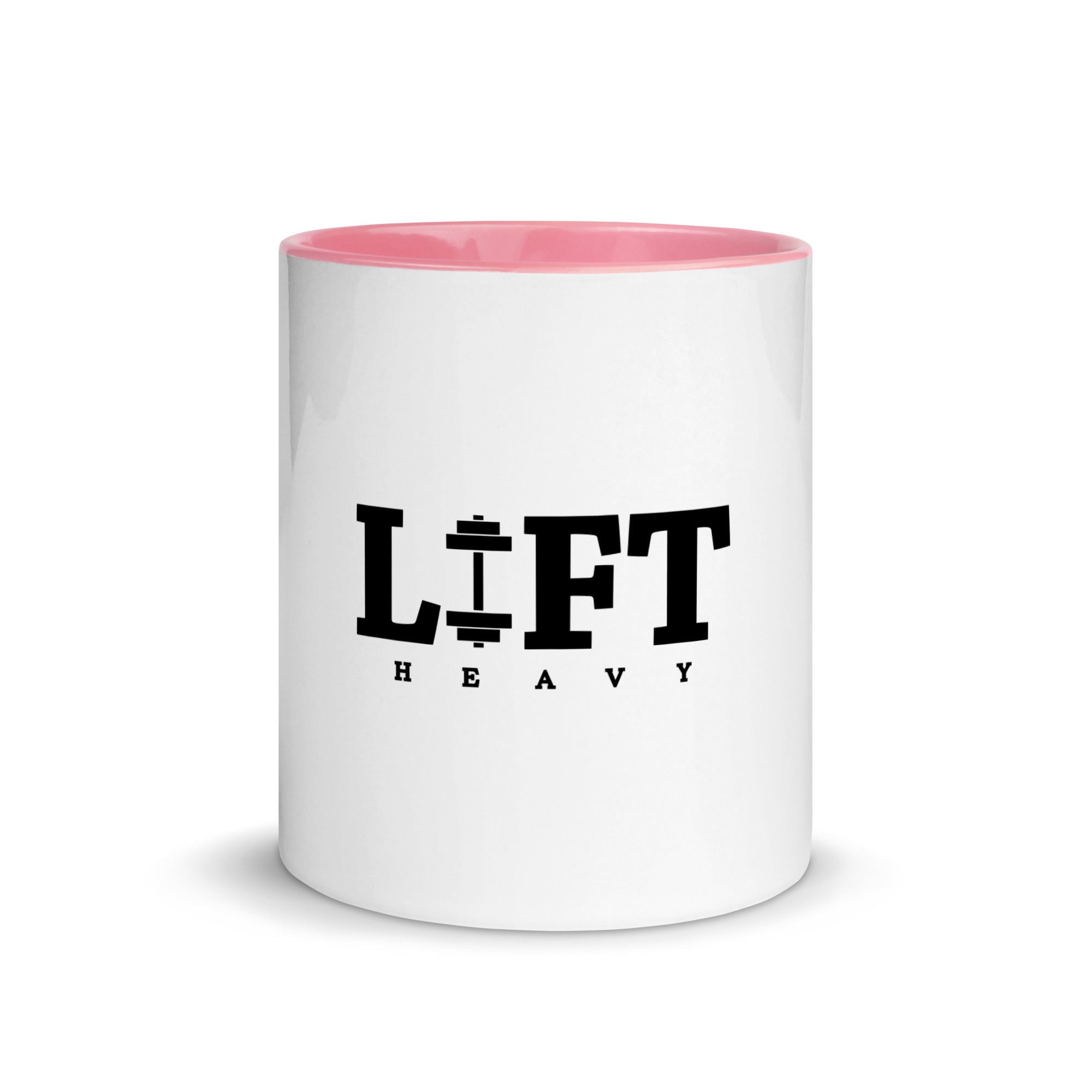 LIFT HEAVY - Mug with Color Inside