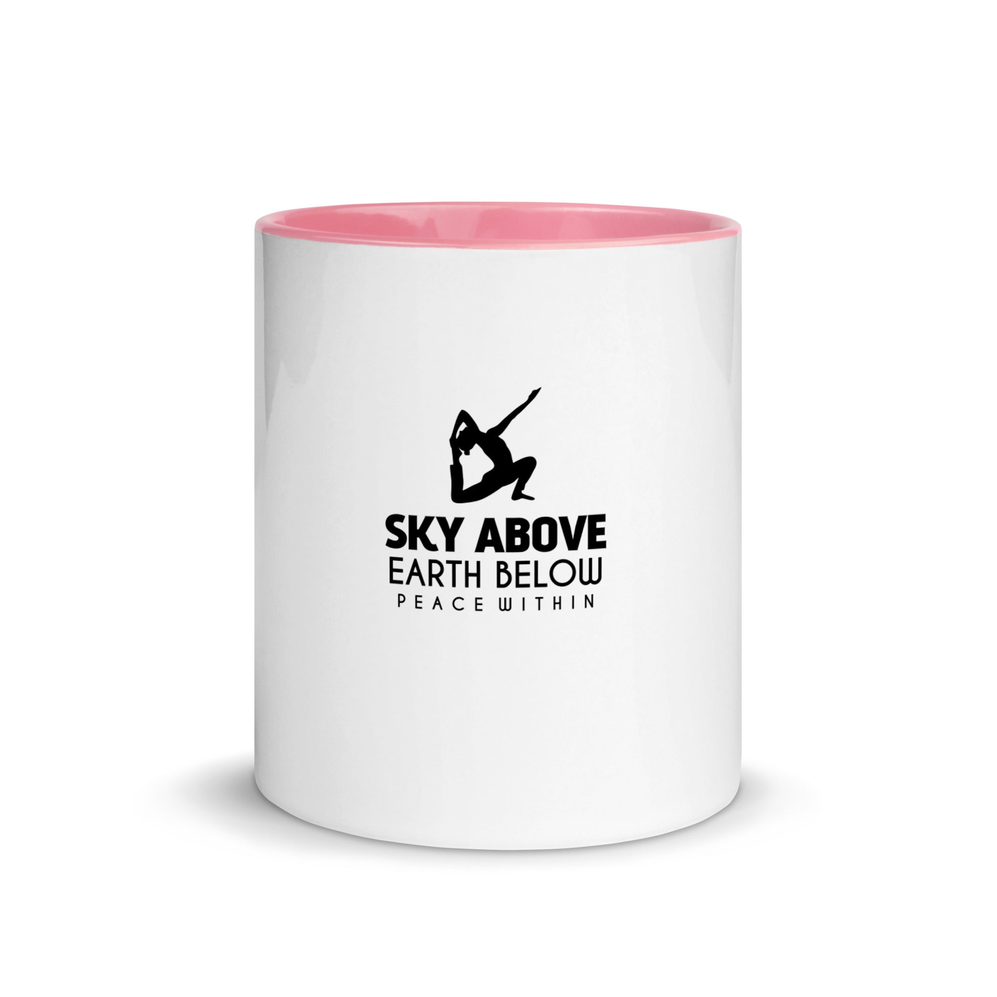 SKY ABOVE EARTH BELOW - Mug with Color Inside