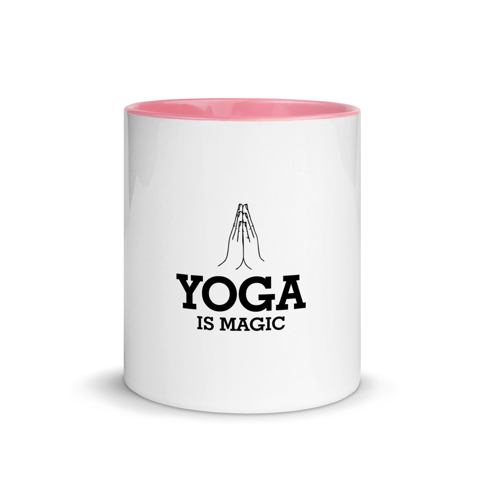YOGA IS MAGIC - Mug with Color Inside