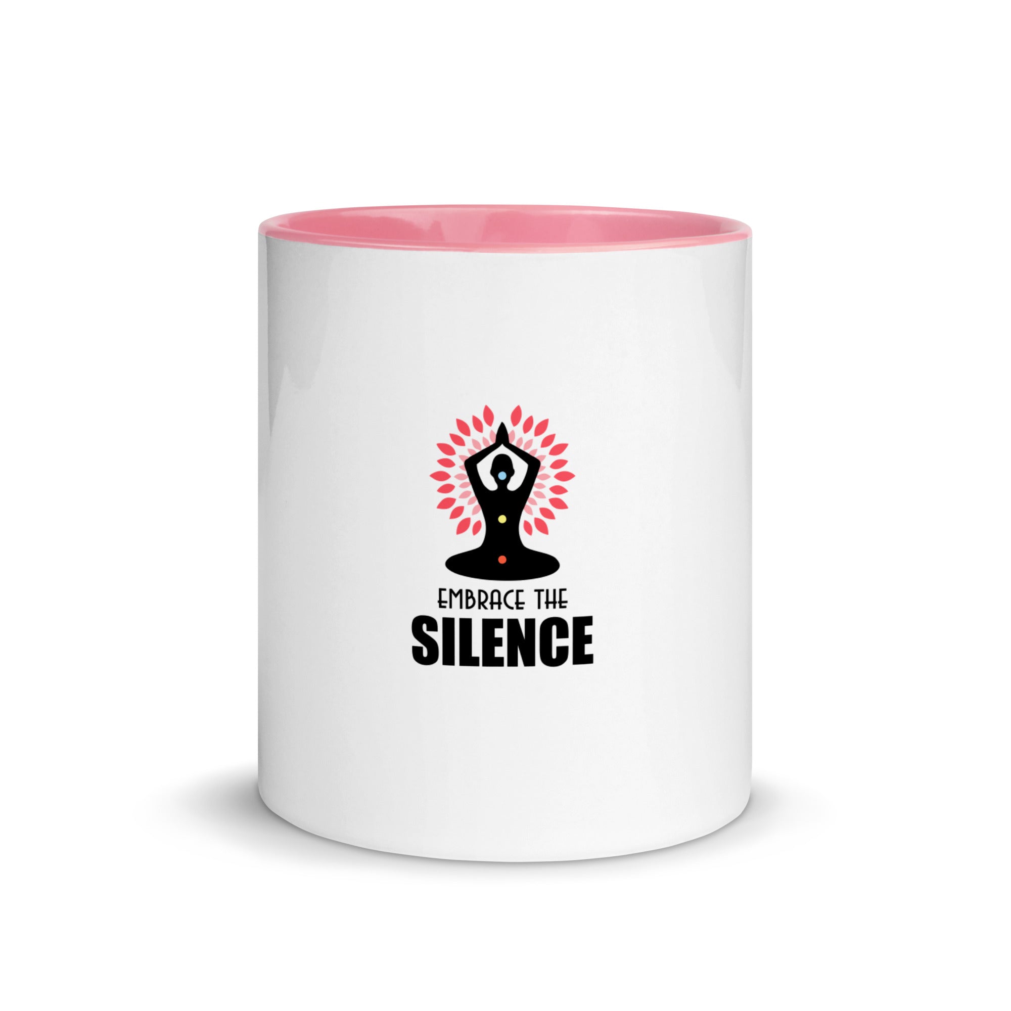 EMBRACE THE SILENCE - Mug with Color Inside