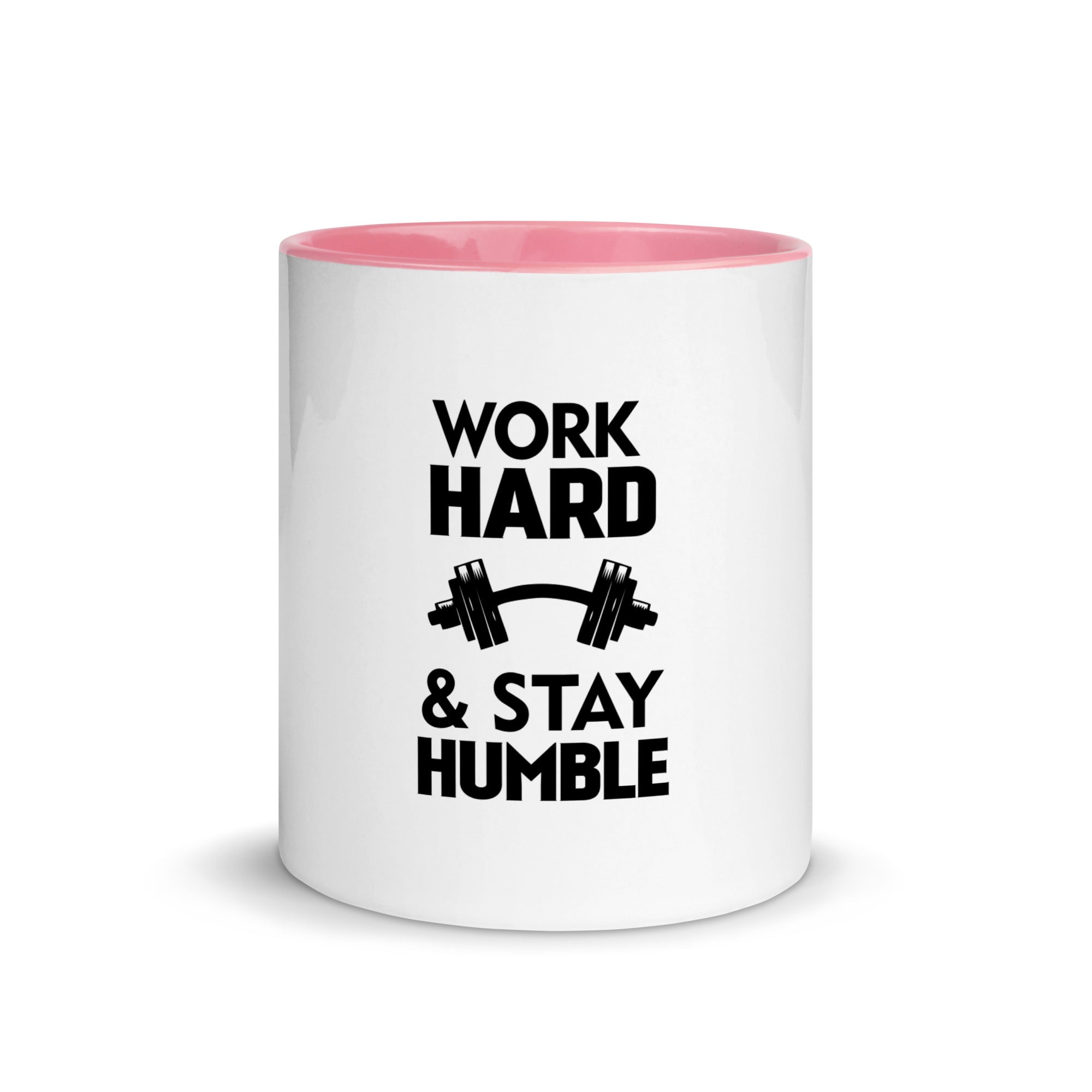 WORK HARD & STAY HUMBLE - Mug with Color Inside