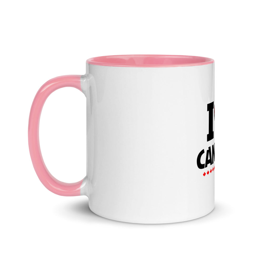 I LOVE CANADA - Mug with Color Inside