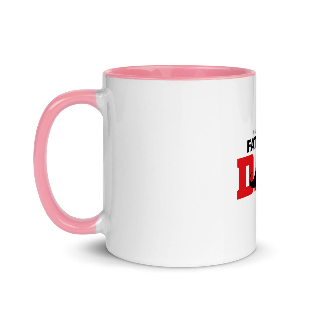 HAPPY FATHER'S DAY - Mug with Color Inside