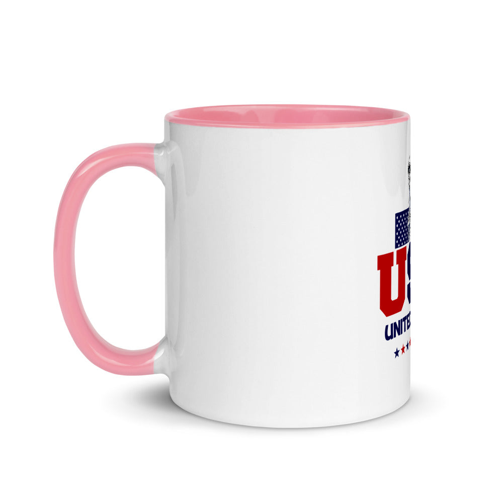 UNITED STATES OF AMERICA - Mug with Color Inside