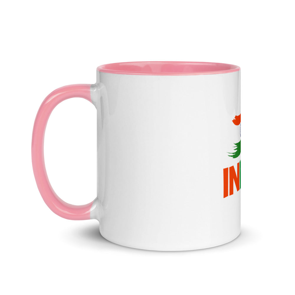INDIA - Mug with Color Inside