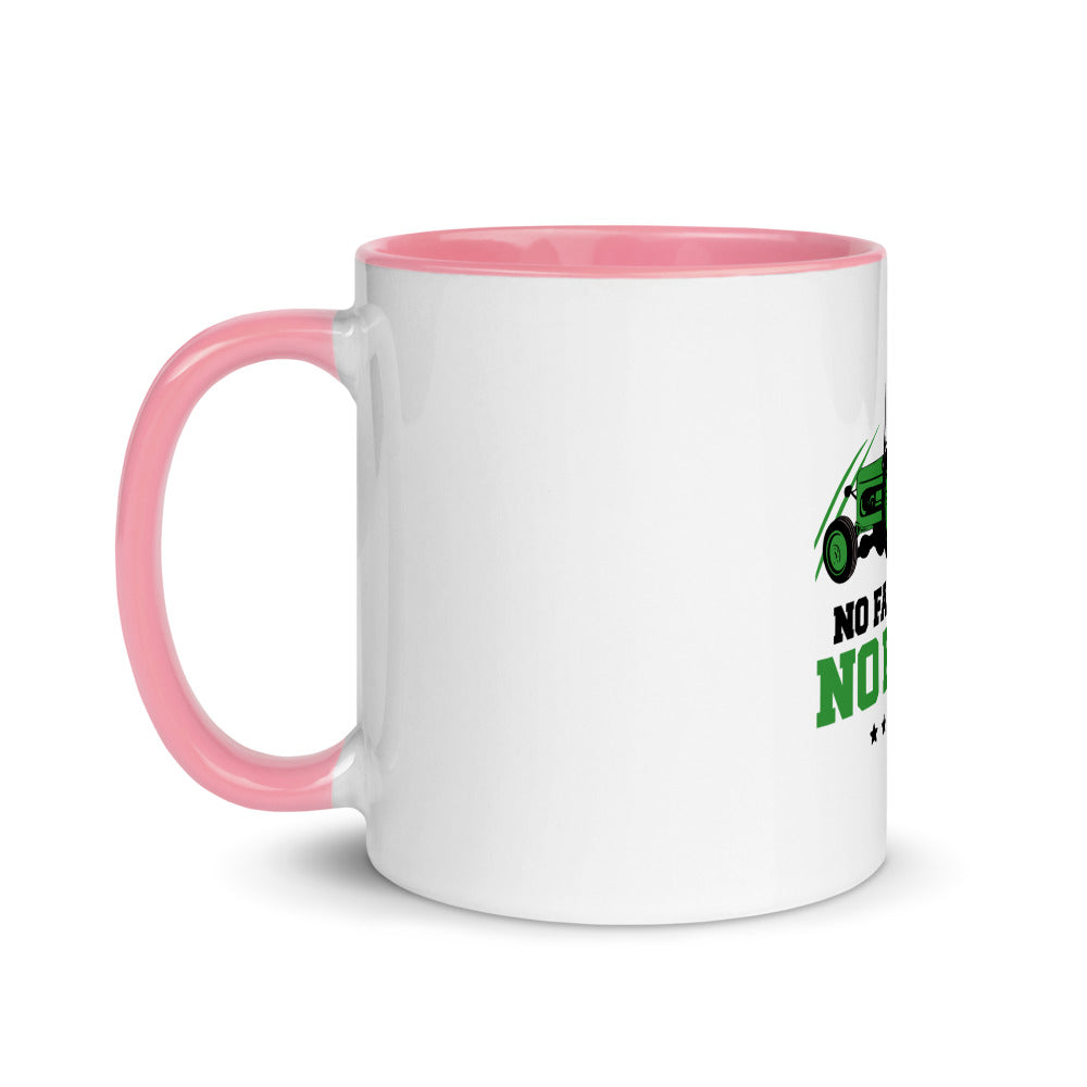 NO FARMERS NO FOOD - Mug with Color Inside