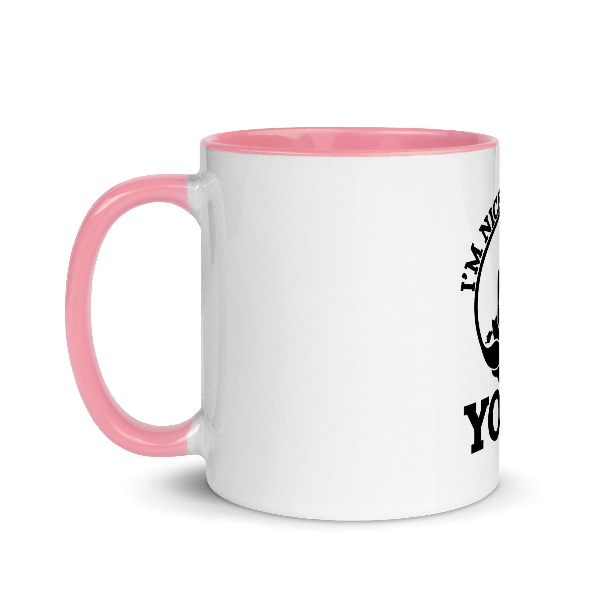 I'M NICER AFTER YOGA - Mug with Color Inside