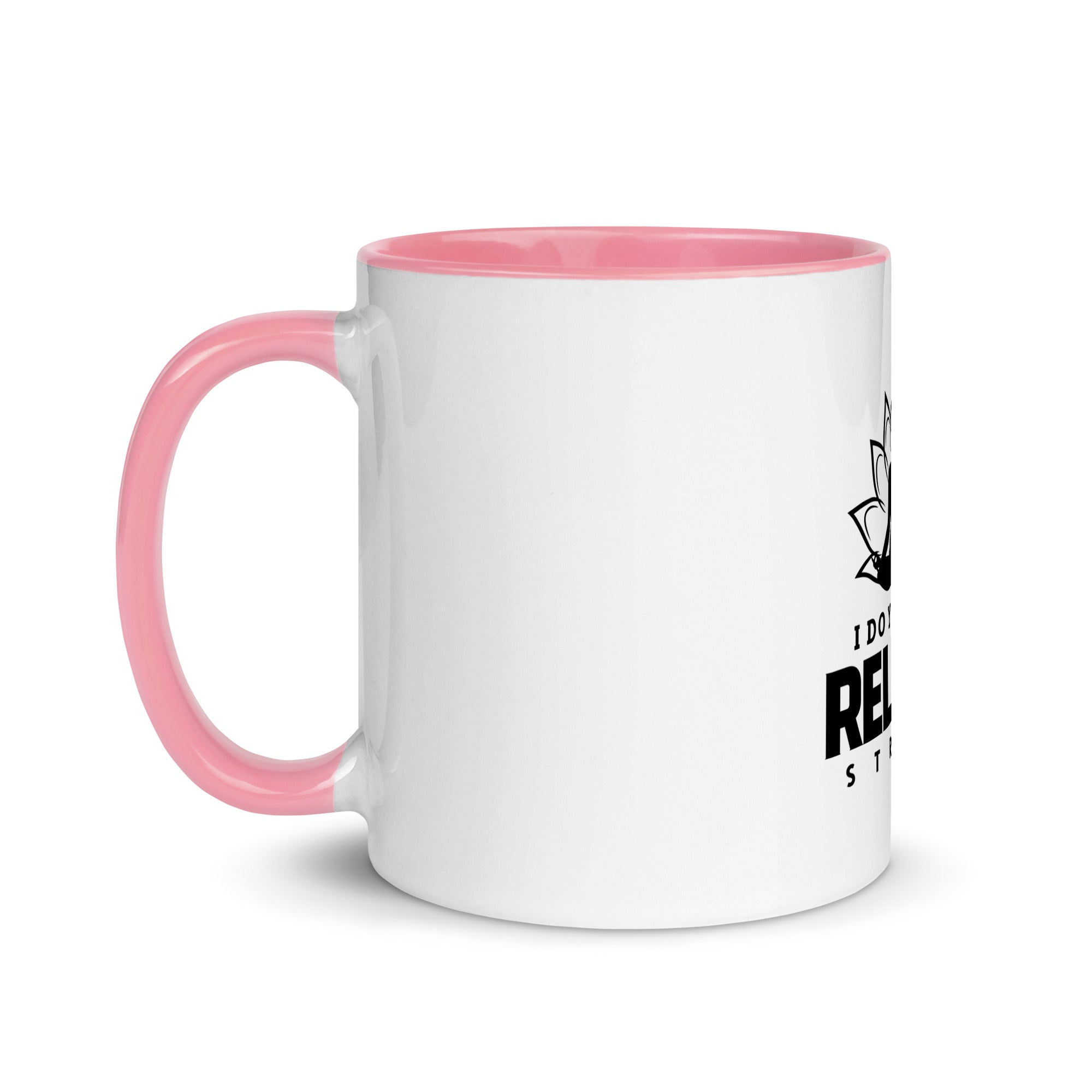I  DO YOGA TO RELIEVE STRESS - Mug with Color Inside