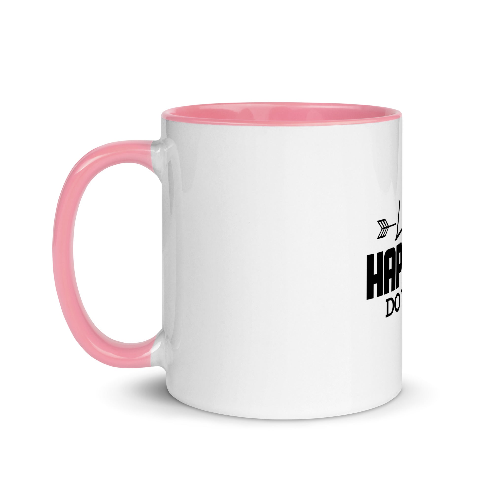 LIFE HAPPENS DO YOGA - Mug with Color Inside