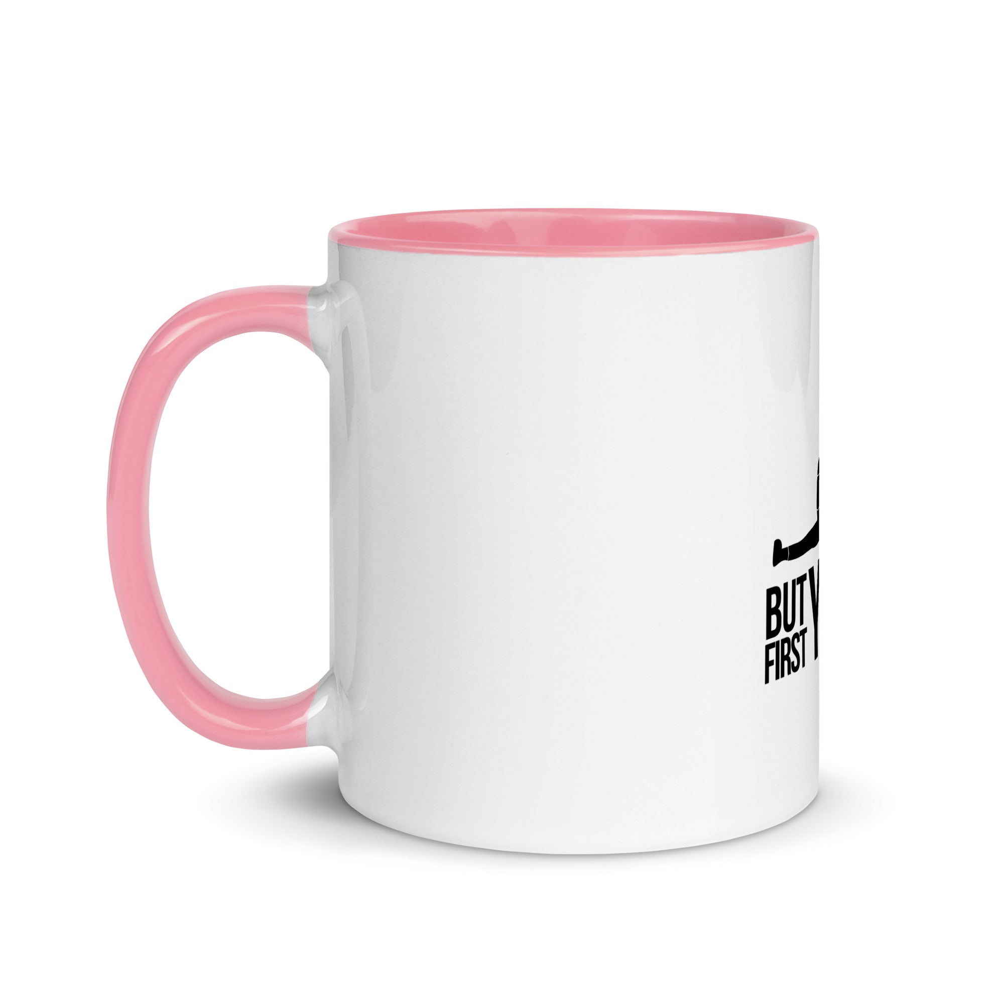 BUT FIRST YOGA - Mug with Color Inside