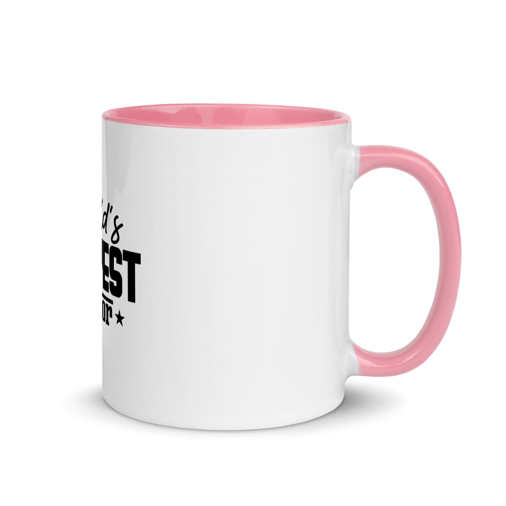 World's okayest actor- Mug with Color Inside