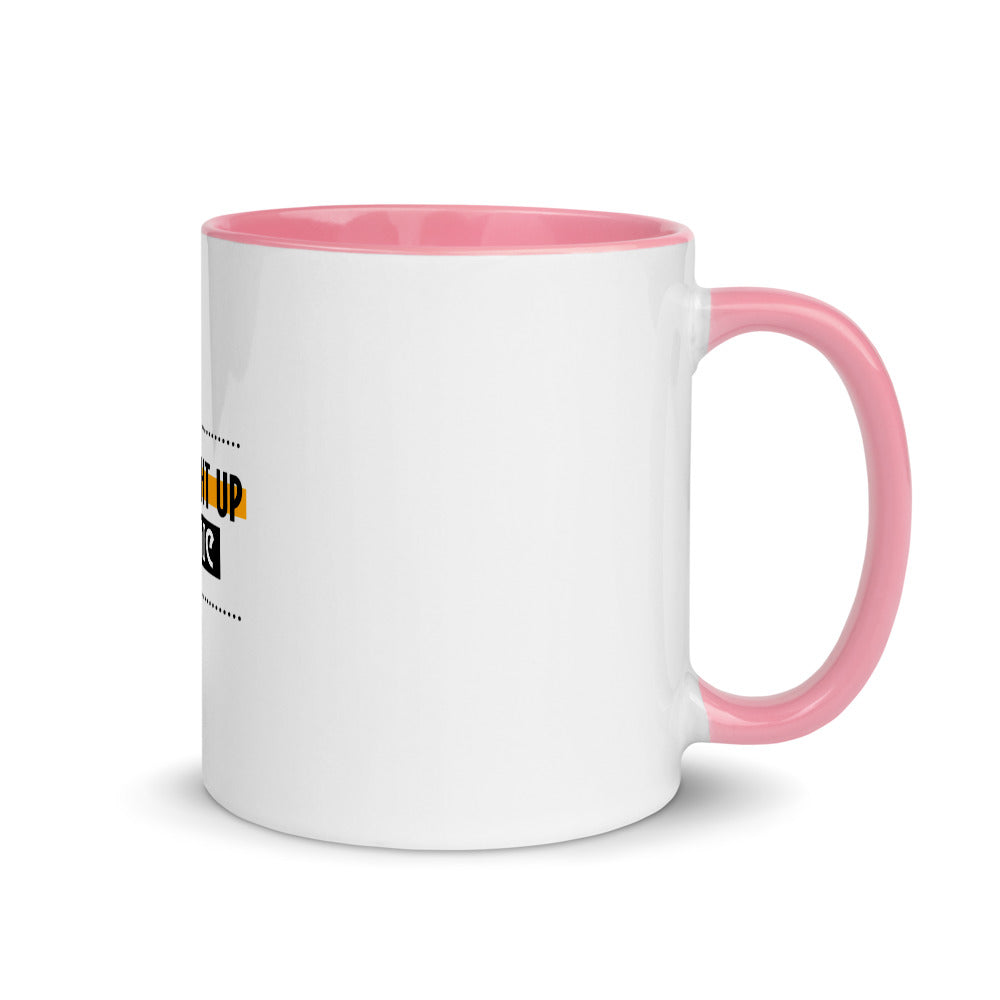 Straight up magic-- Mug with Color Inside