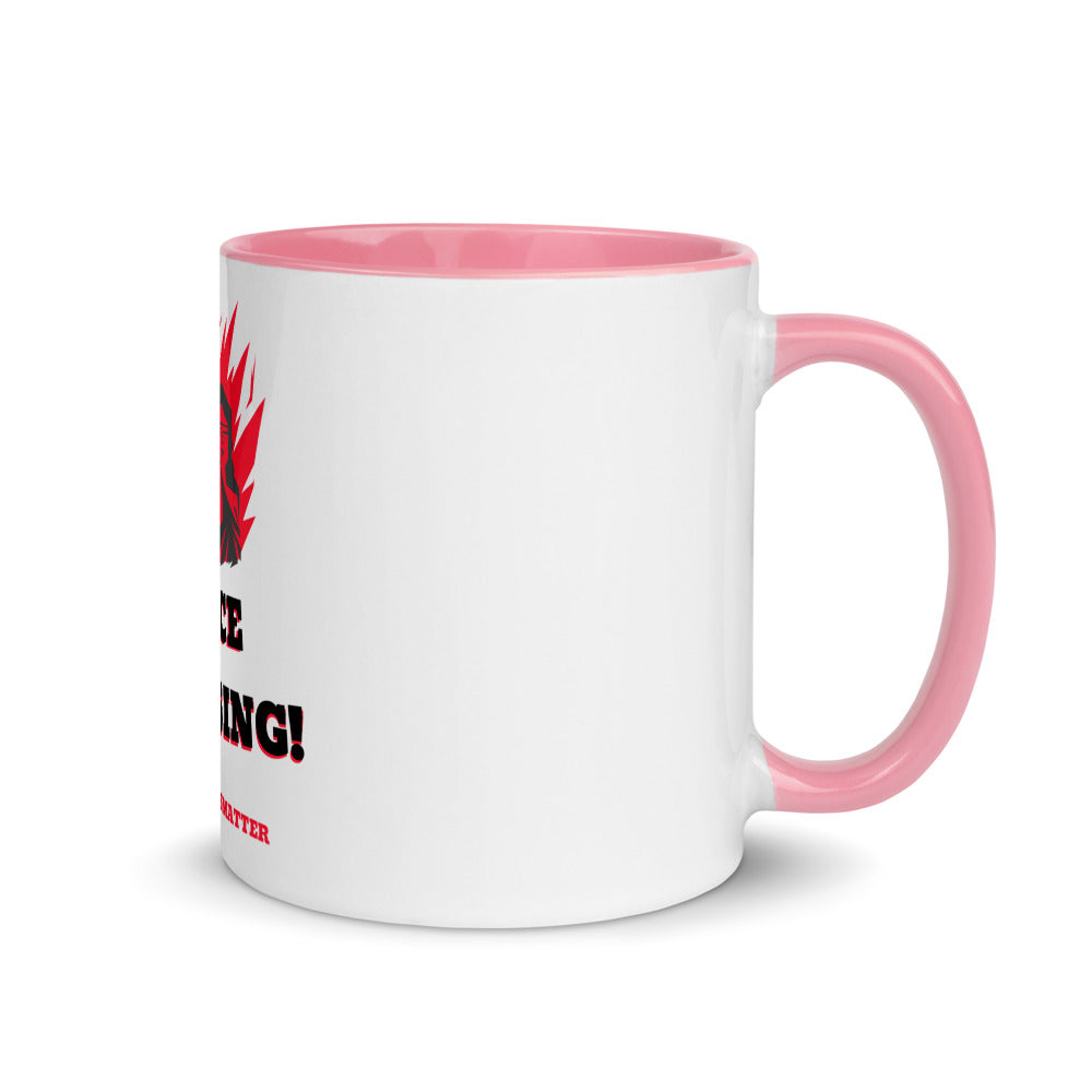 BLACK LIVES MATTER - Mug with Color Inside