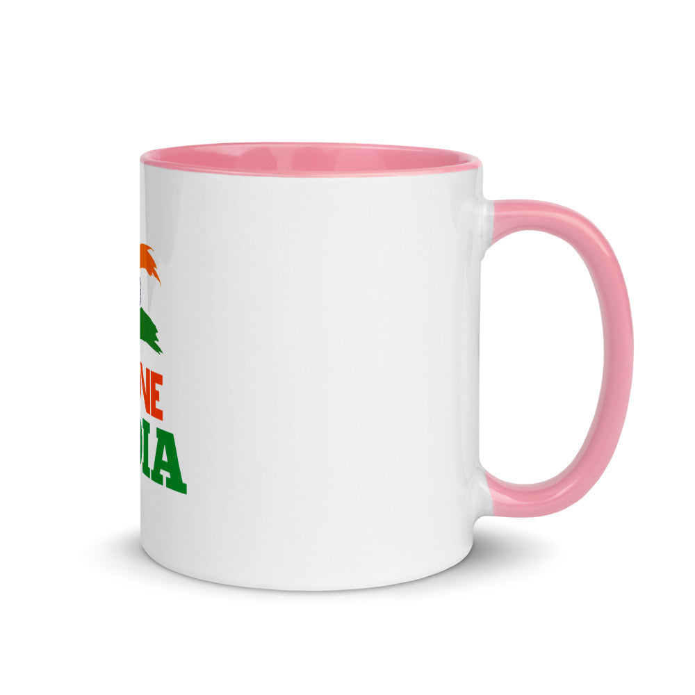 I LOVE INDIA - Mug with Color Inside