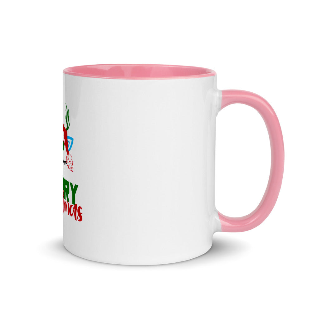 MERRY CHRISTMAS - Mug with Color Inside