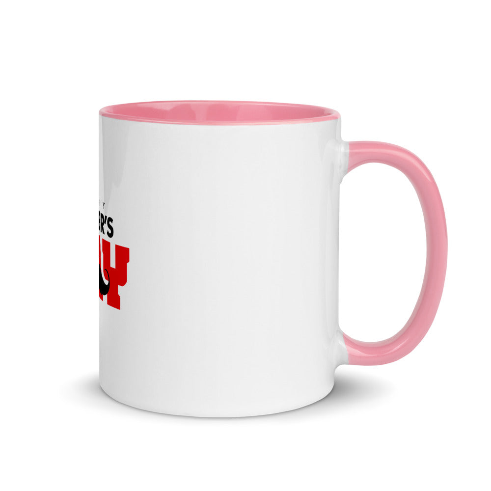 HAPPY FATHER'S DAY - Mug with Color Inside
