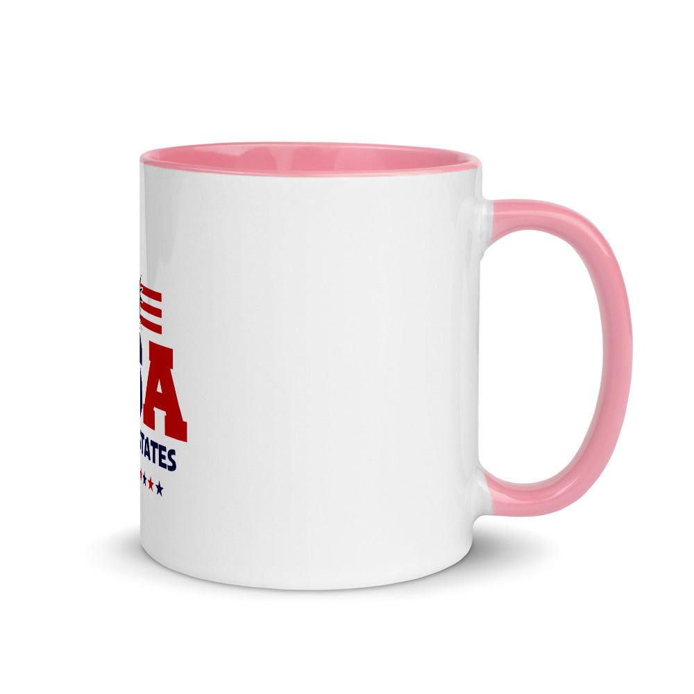 UNITED STATES OF AMERICA - Mug with Color Inside