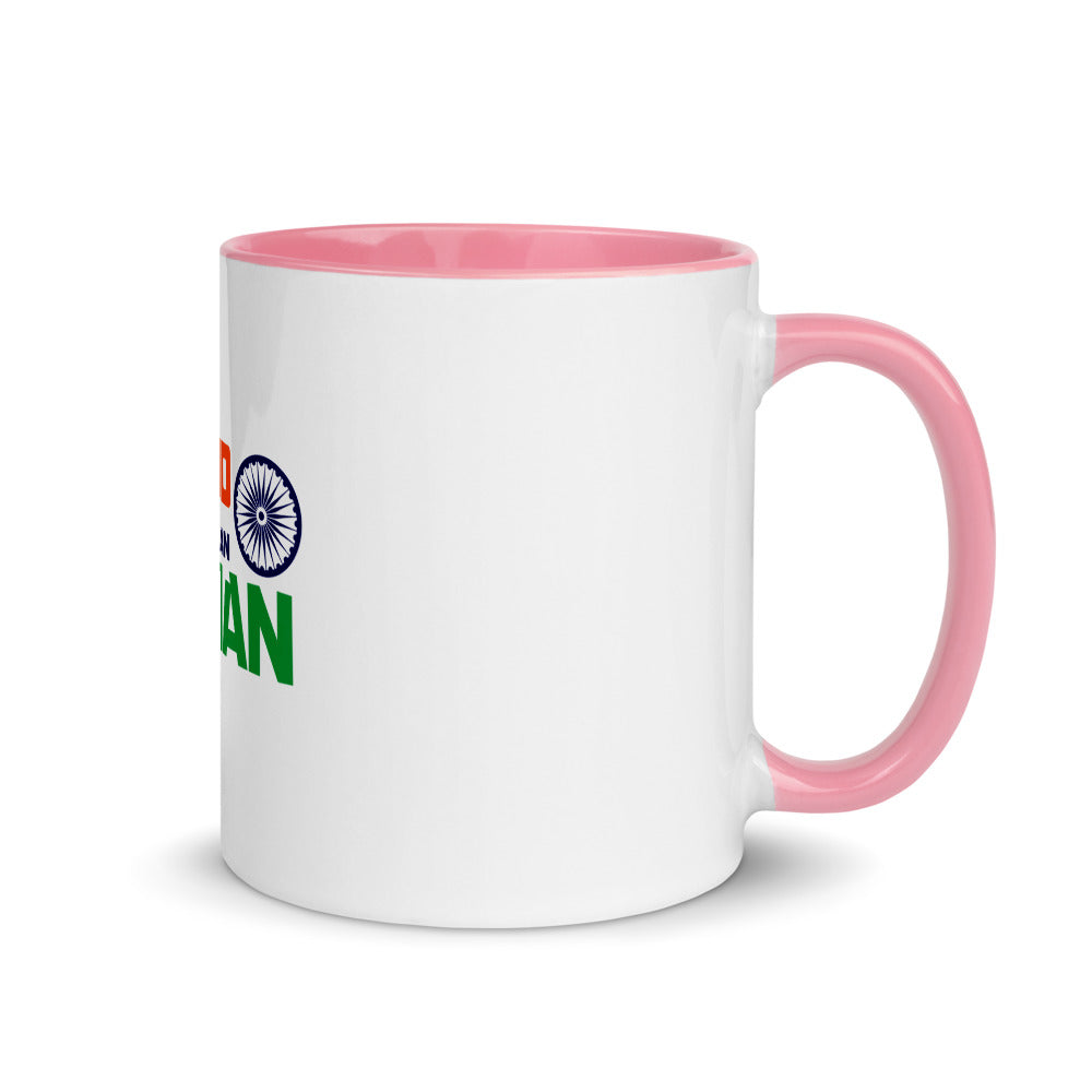 PROUD TO BE AN INDIAN - Mug with Color Inside