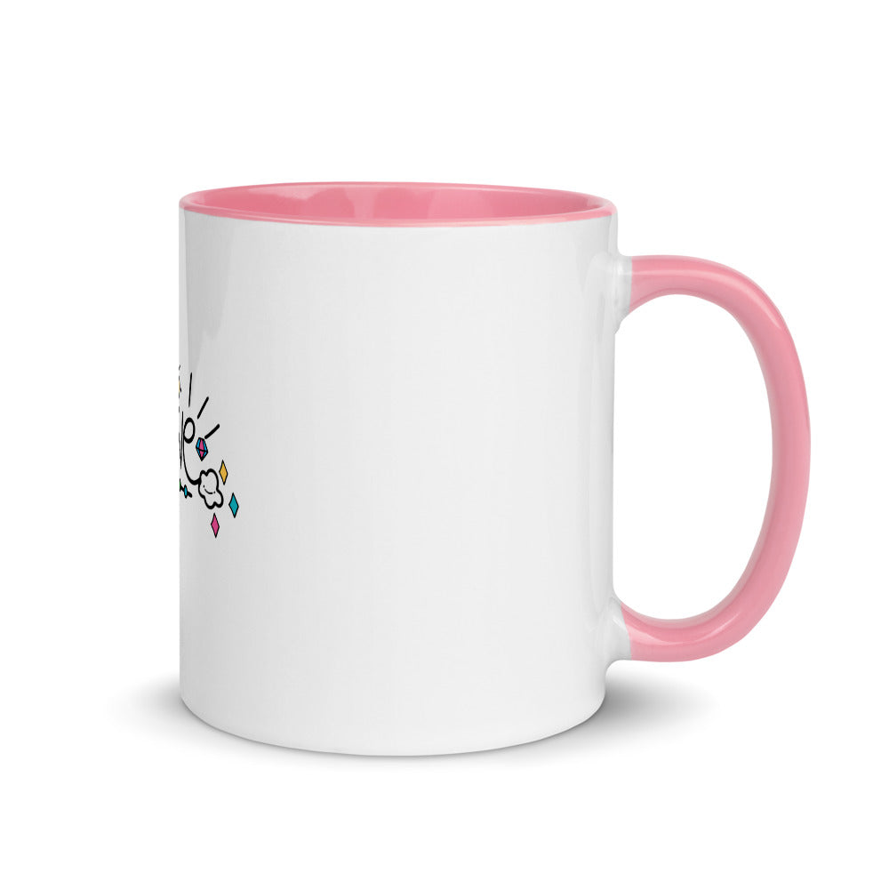 LOVE EARTH - Mug with Color Inside