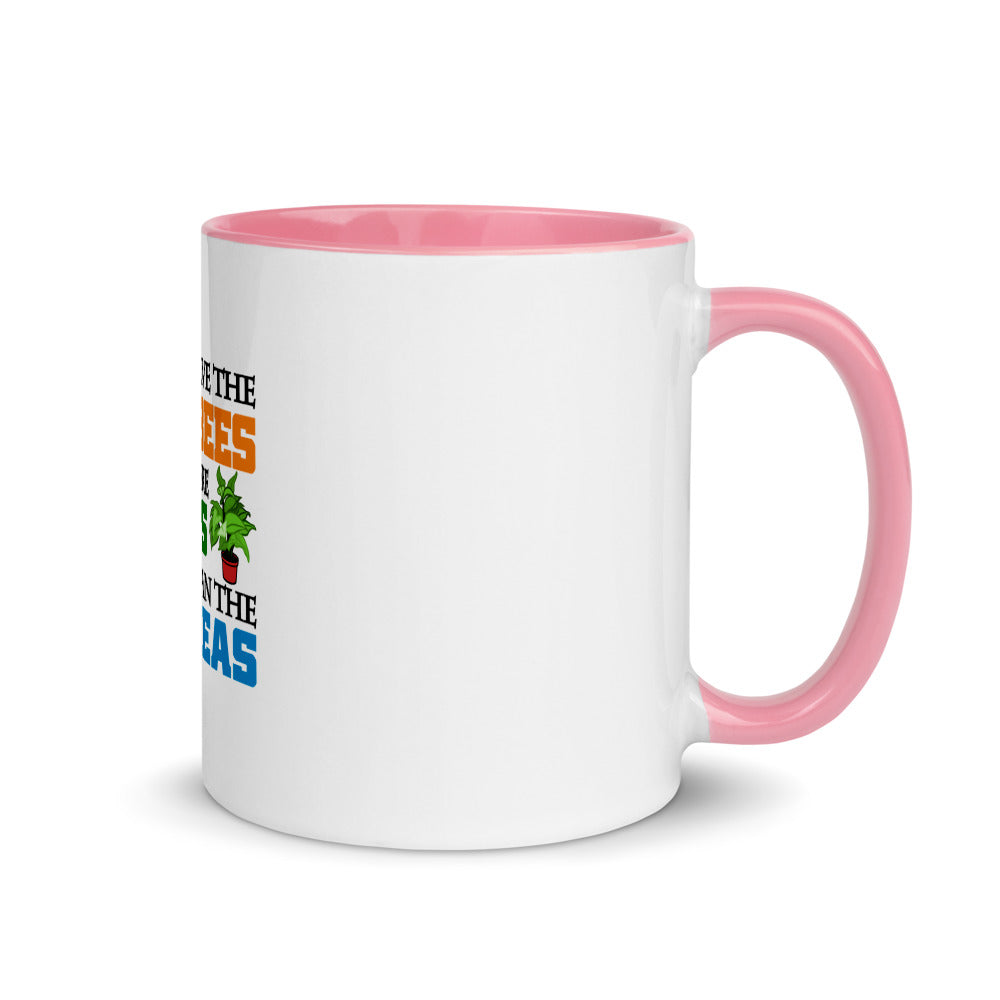 SAVE THE BEES - Mug with Color Inside