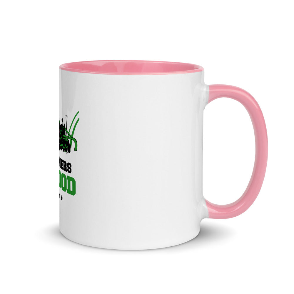 NO FARMERS NO FOOD - Mug with Color Inside