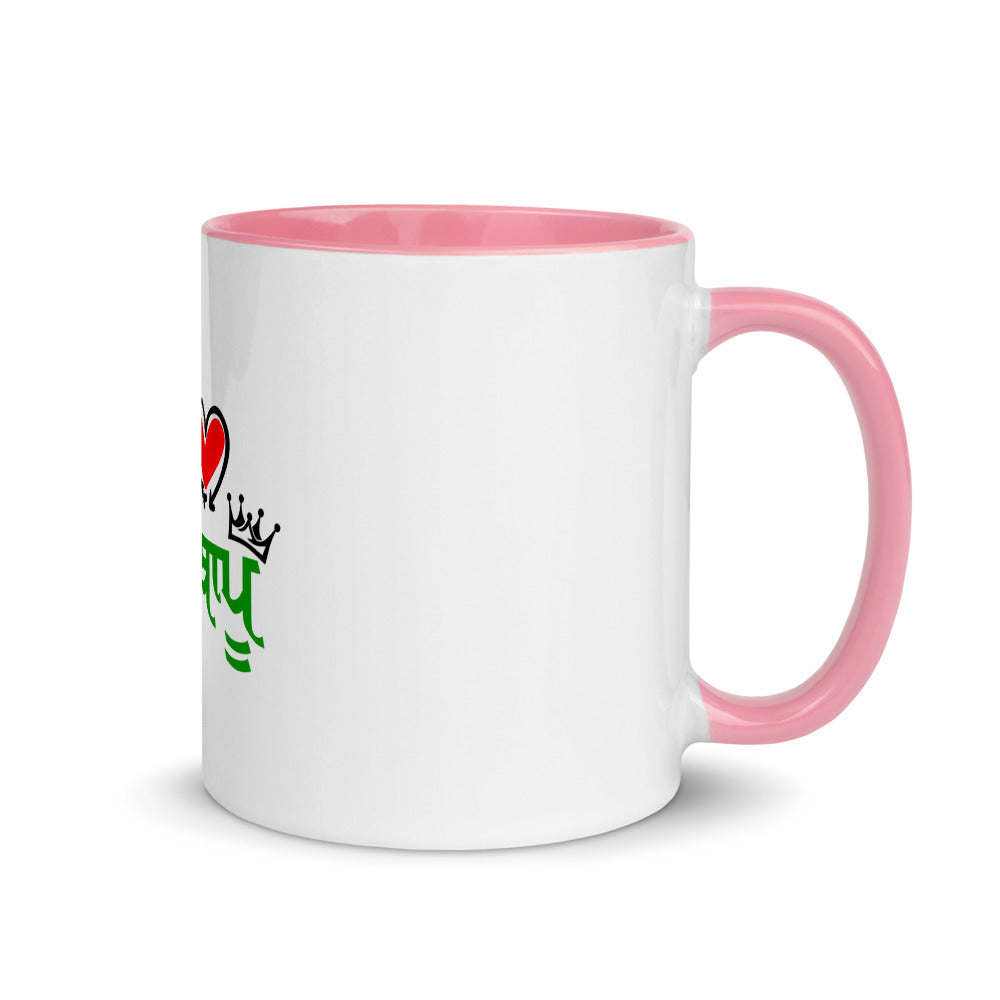I LOVE BEBE BAPU - Mug with Color Inside
