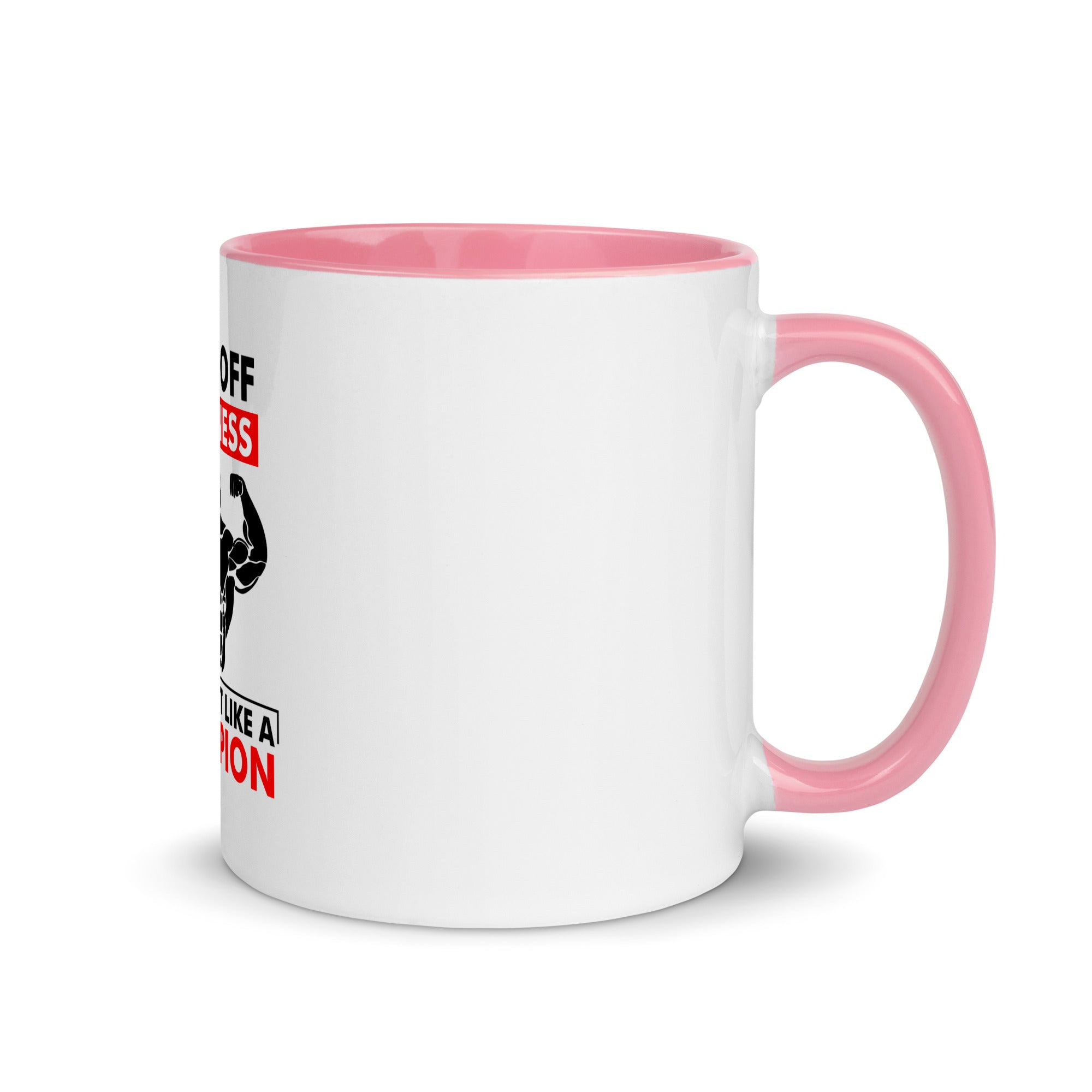 KICK OFF LAZINESS - Mug with Color Inside