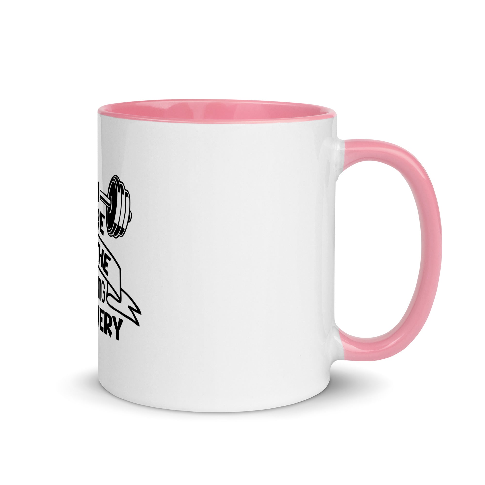 I'M HERE FOR THE WALKING RECOVERY - Mug with Color Inside